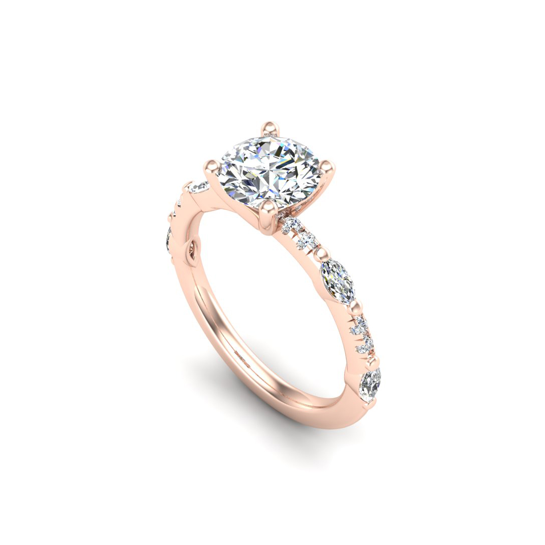 Esmeralda Engagement Ring